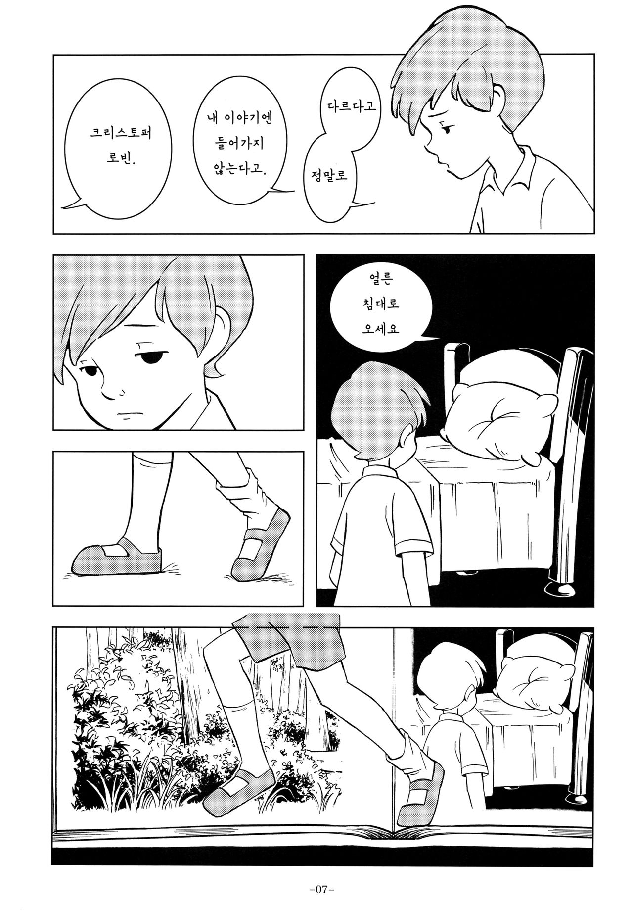 Christopher Robin to Himitsu no Mori page 8 full