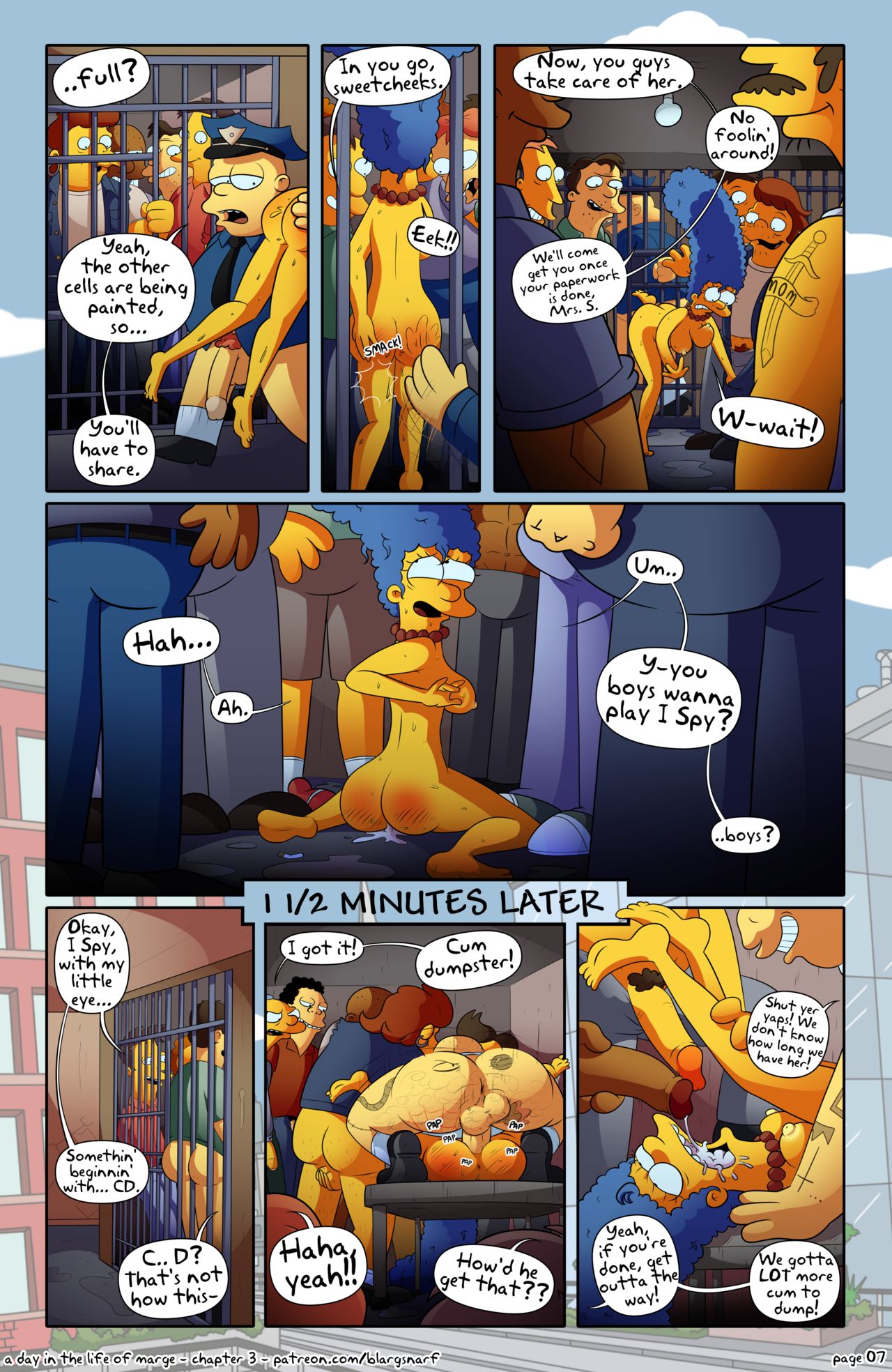 The Simpsons - A Day in the Life of Marge - Chapter 3 page 7 full