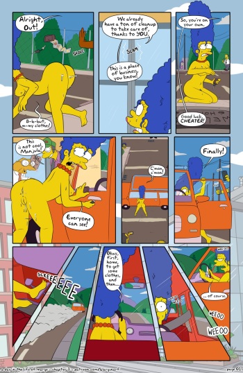 The Simpsons - A Day in the Life of Marge - Chapter 3 cover