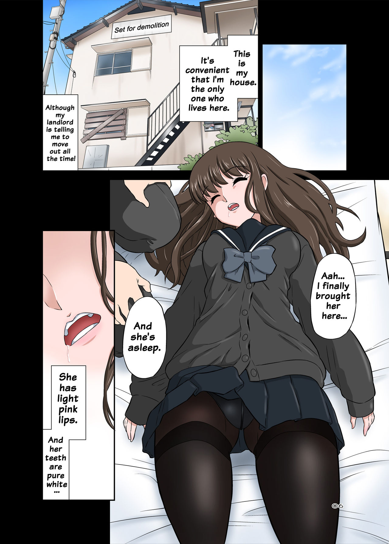 Netori Oji-san ~Seijunha Joshikousei Tobe Miho Hen~ | Netorare Old Man ~Story Of A School Girl's Purity~ page 6 full