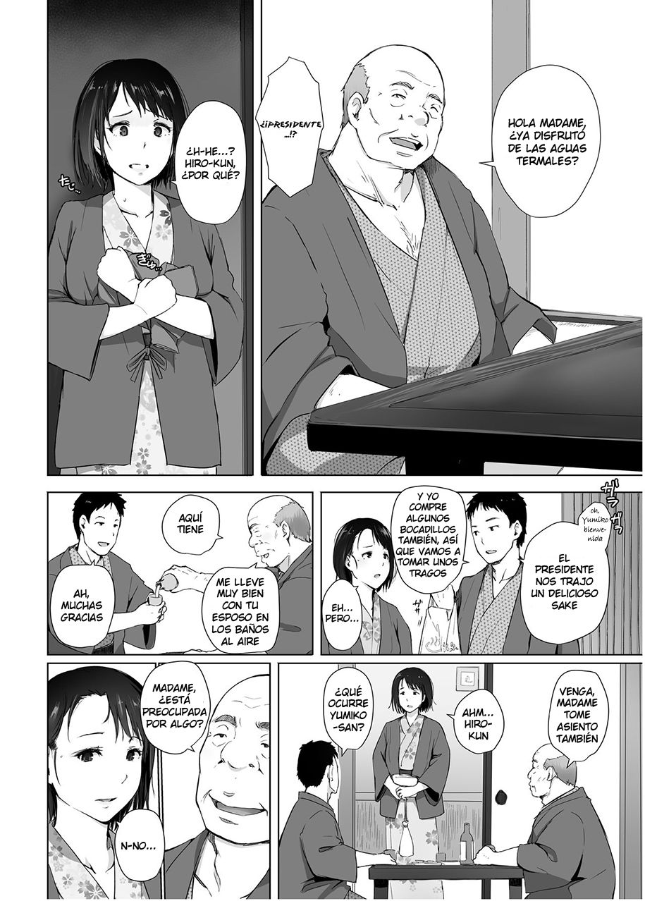 Hitozuma to NTR Chounai Ryokou | El Viaje a las Aguas Termales de la Junta Vecinal page 9 full