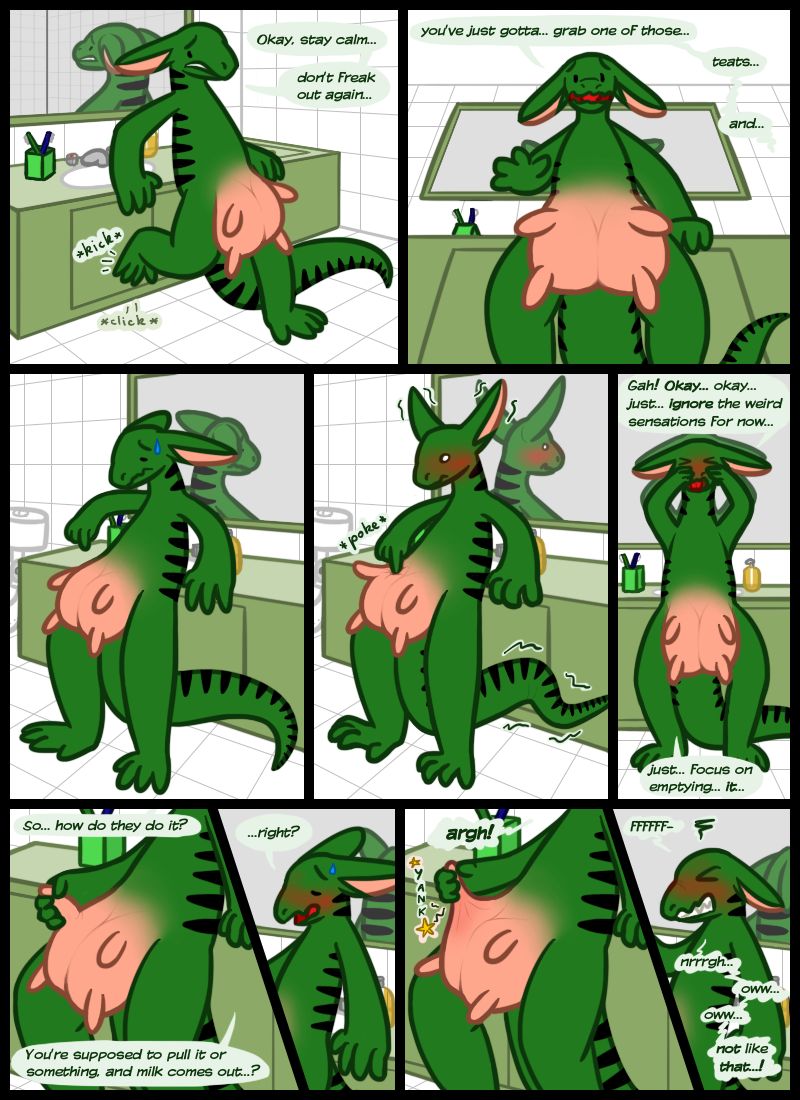 Not Quite Normal - 1 - Milk page 8 full