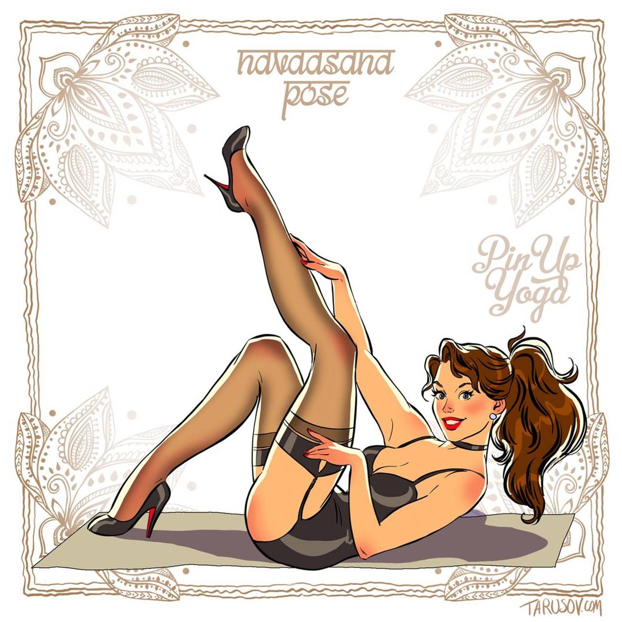Pin-up Yoga page 7 full