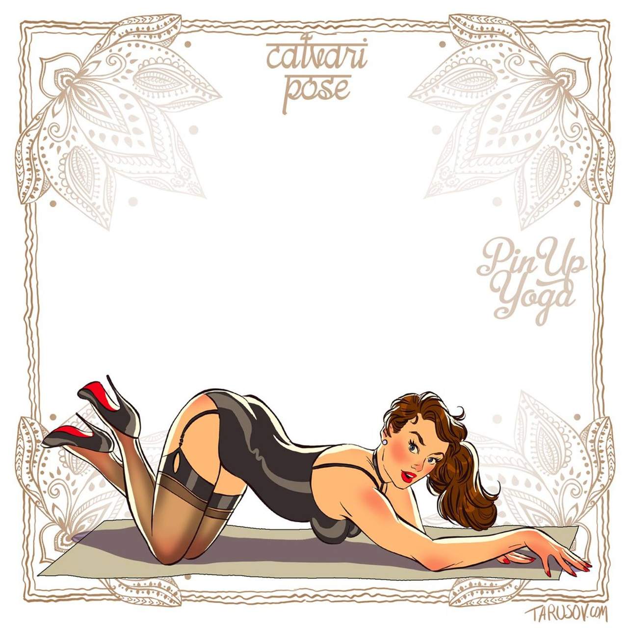 Pin-up Yoga page 9 full