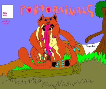 Porno Animals comic 3 cover
