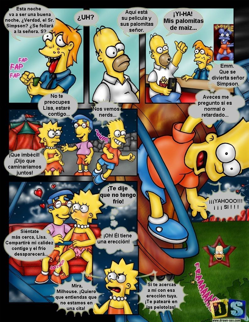 Comic xxx de "Los Simpsons" - Fantasías después de la feria page 2 full