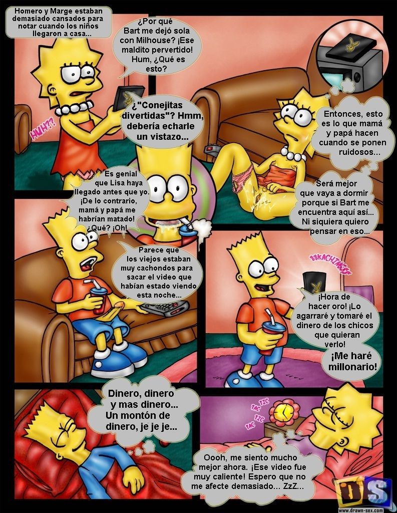 Comic xxx de "Los Simpsons" - Fantasías después de la feria page 5 full