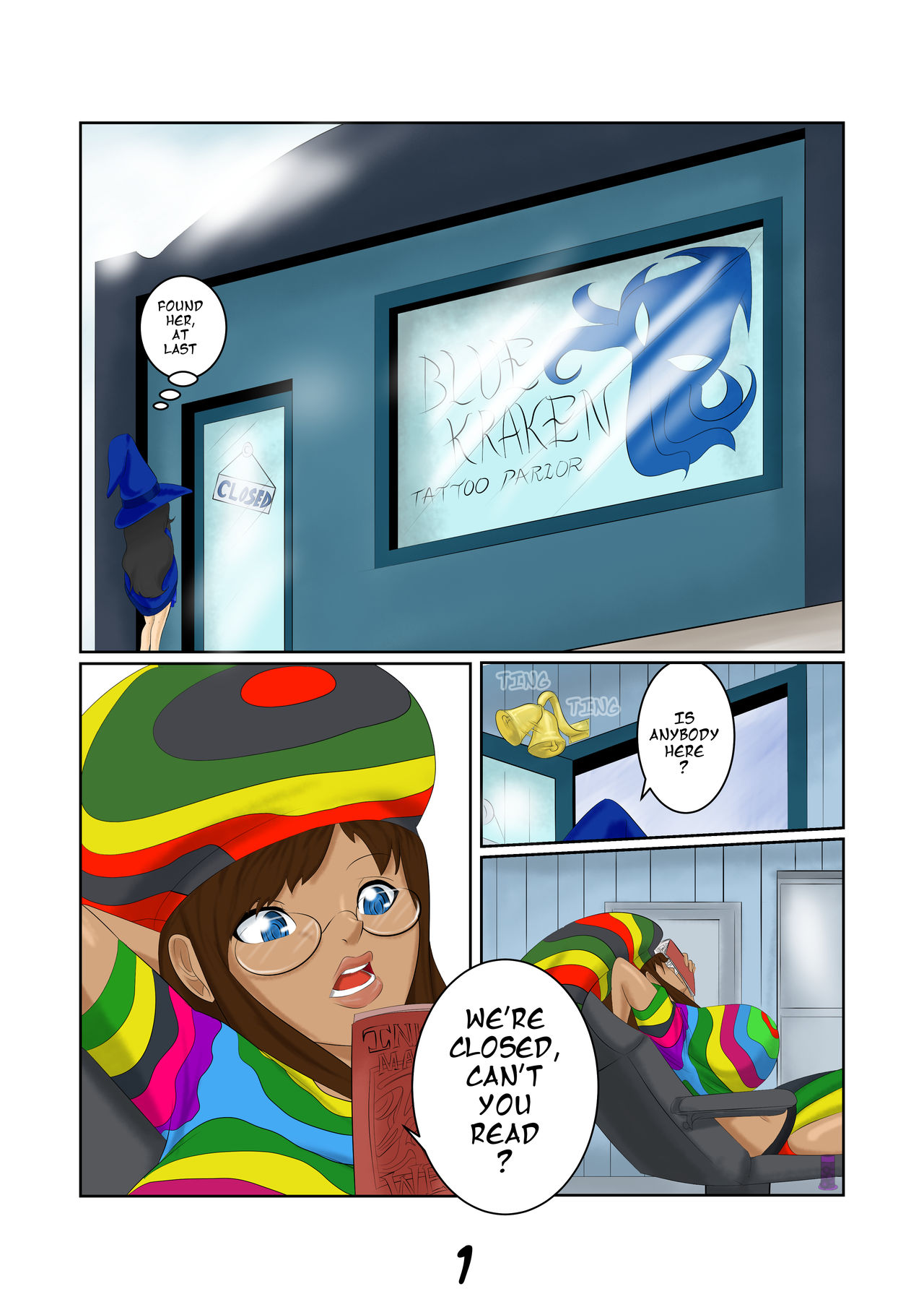 Foducool Comic page 1 full
