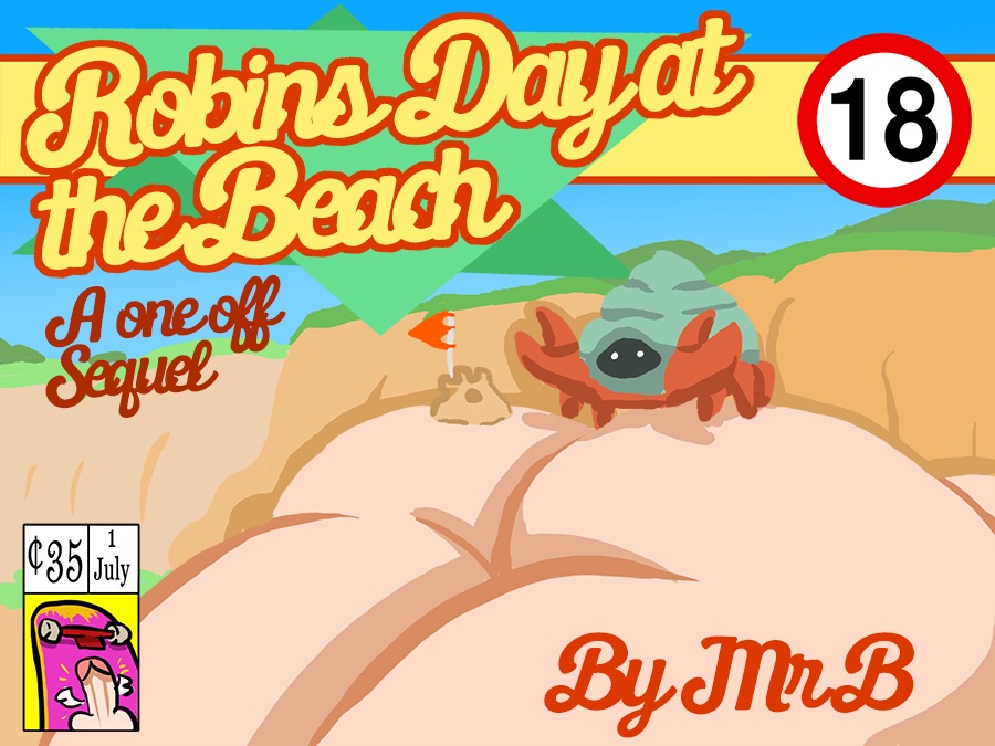 Robin's Day at the Beach page 1 full