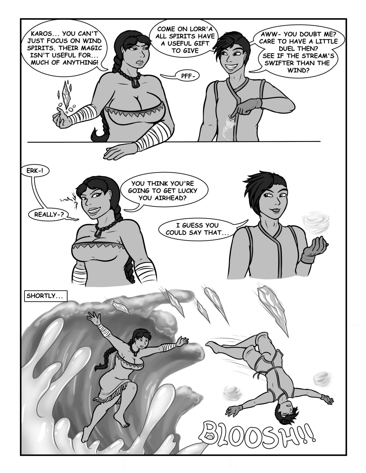 Airy Shamans - Revisted page 1 full