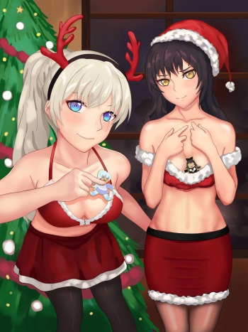 A Merry RWBY Christmas cover
