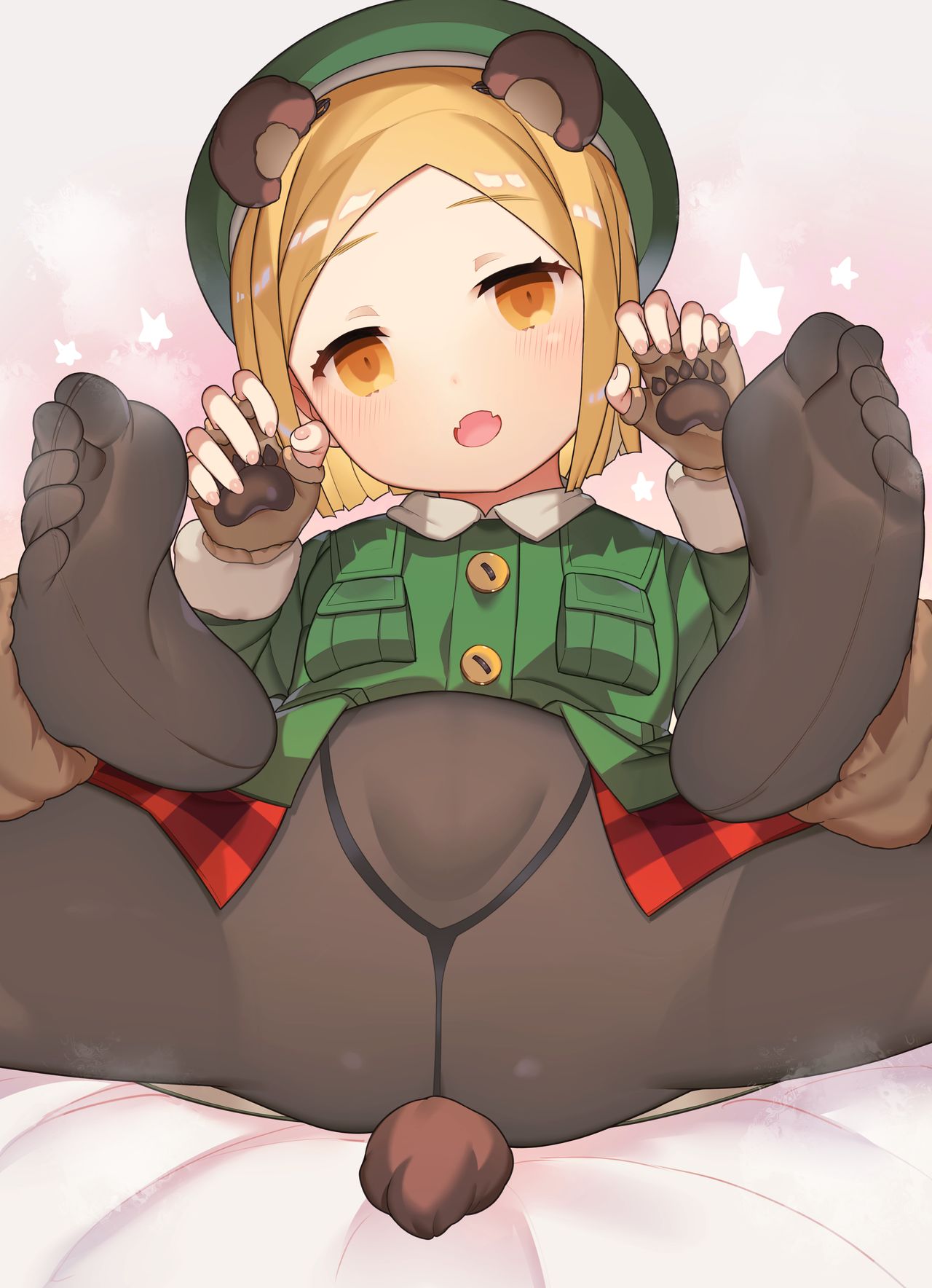 Kumamimi Bunyan-chan Asoko Kupaa Chitsunai Shasei Ecchi &amp; Tairyou Bukkake page 8 full