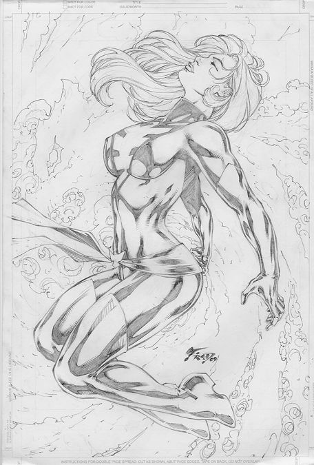Super Hero Sketches 2 page 10 full