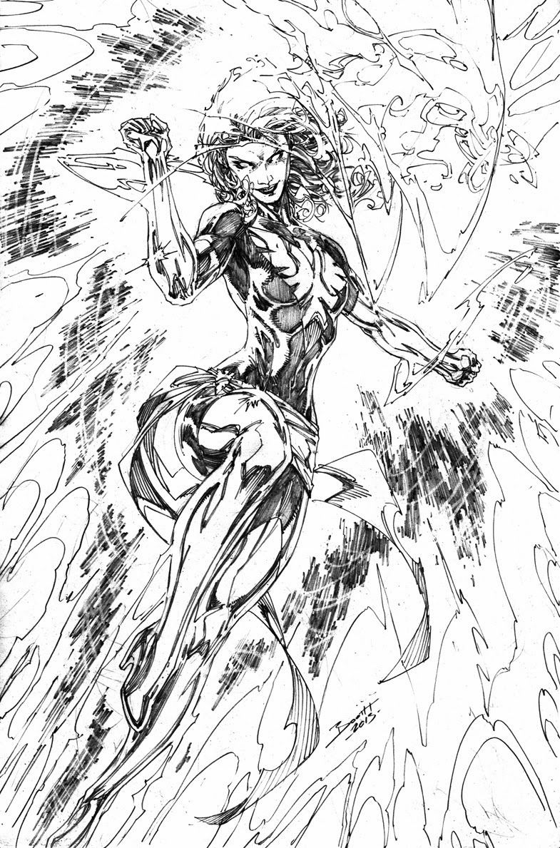 Super Hero Sketches 2 page 2 full