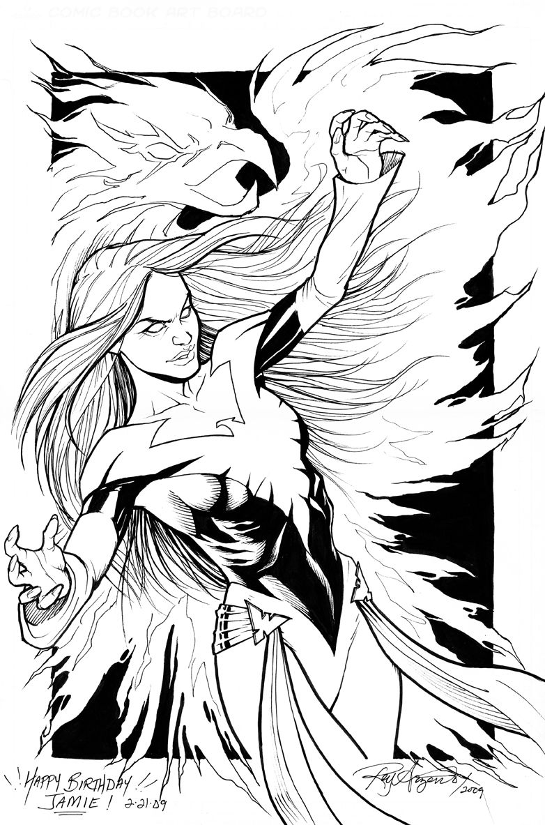 Super Hero Sketches 2 page 6 full