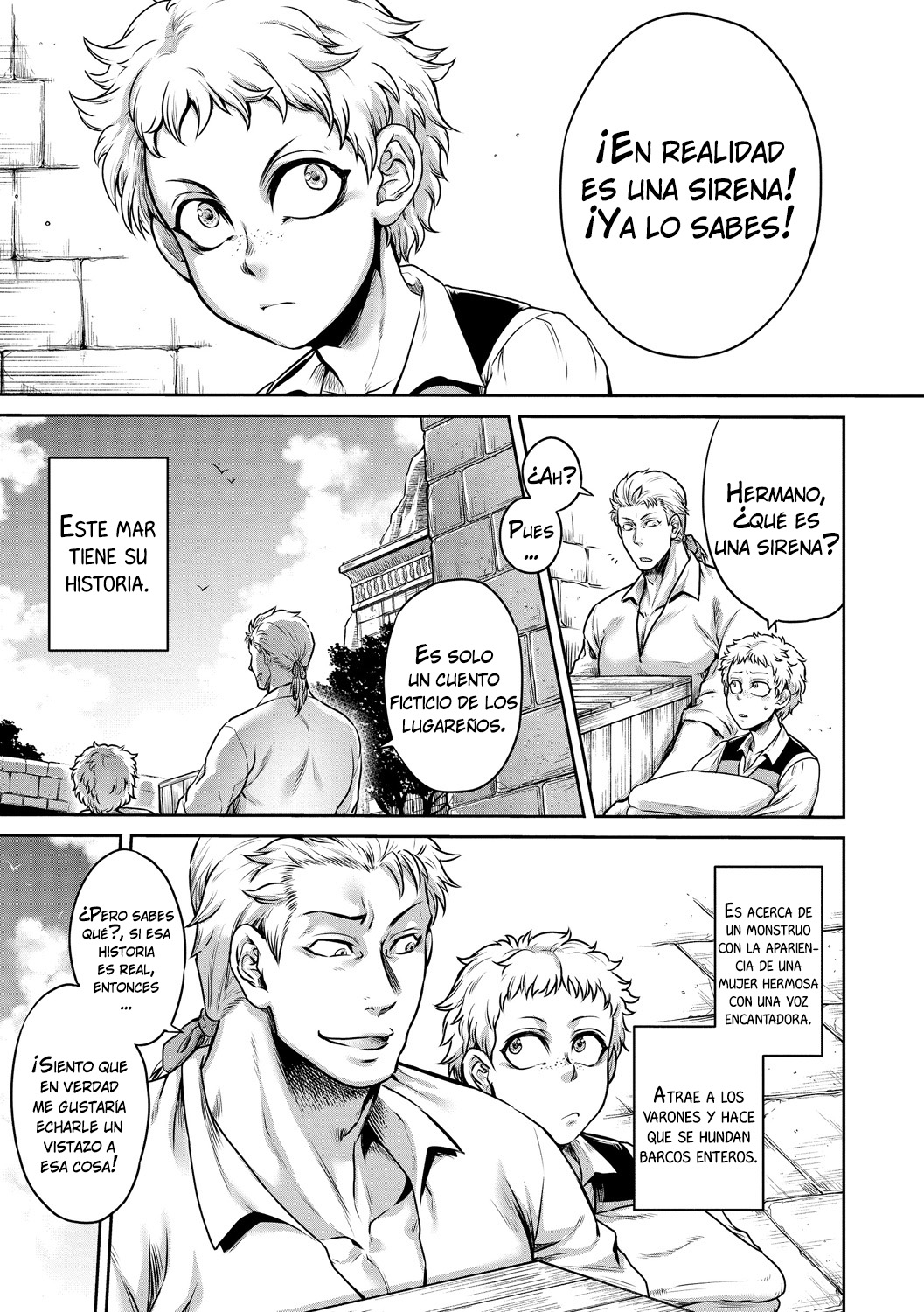 Akuma Hyakka ~Intou no Moushigo-tachi~ Daiichimaku Siren | El libro de los monstruos ~Hijos de la llamada lujuriosa~ Acto uno: La sirena  =Vile= page 3 full