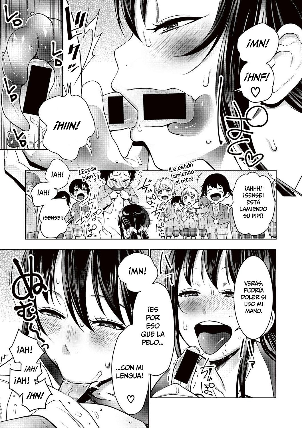 Yarisugi Seikyouiku! ~Hentai Onna Kyoushi Kikiippatsu~ |  ¡Educación Sexual que fue demasiado lejos! ~Crisis de una Maestra Pervertida~ page 9 full