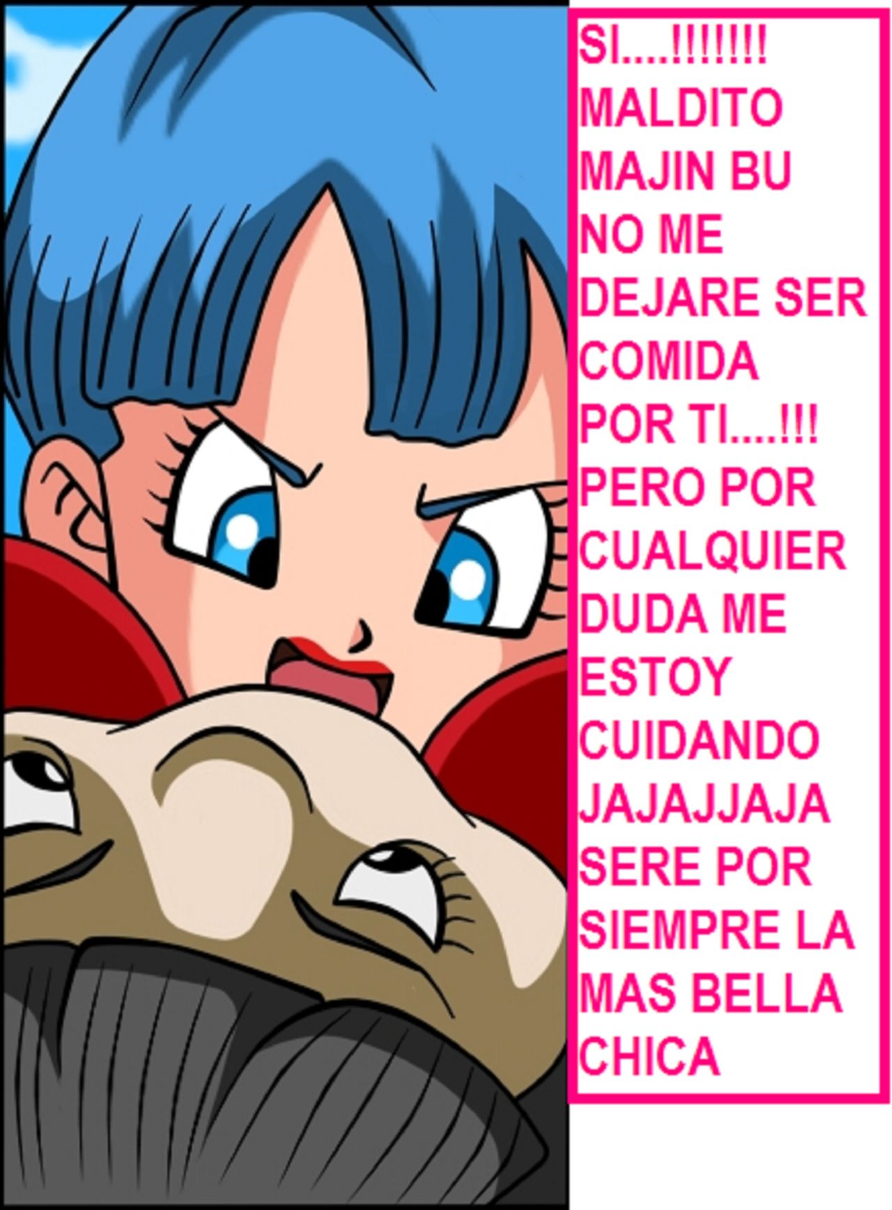 BULMA Y PETISA SAGA MAJIN BU page 9 full