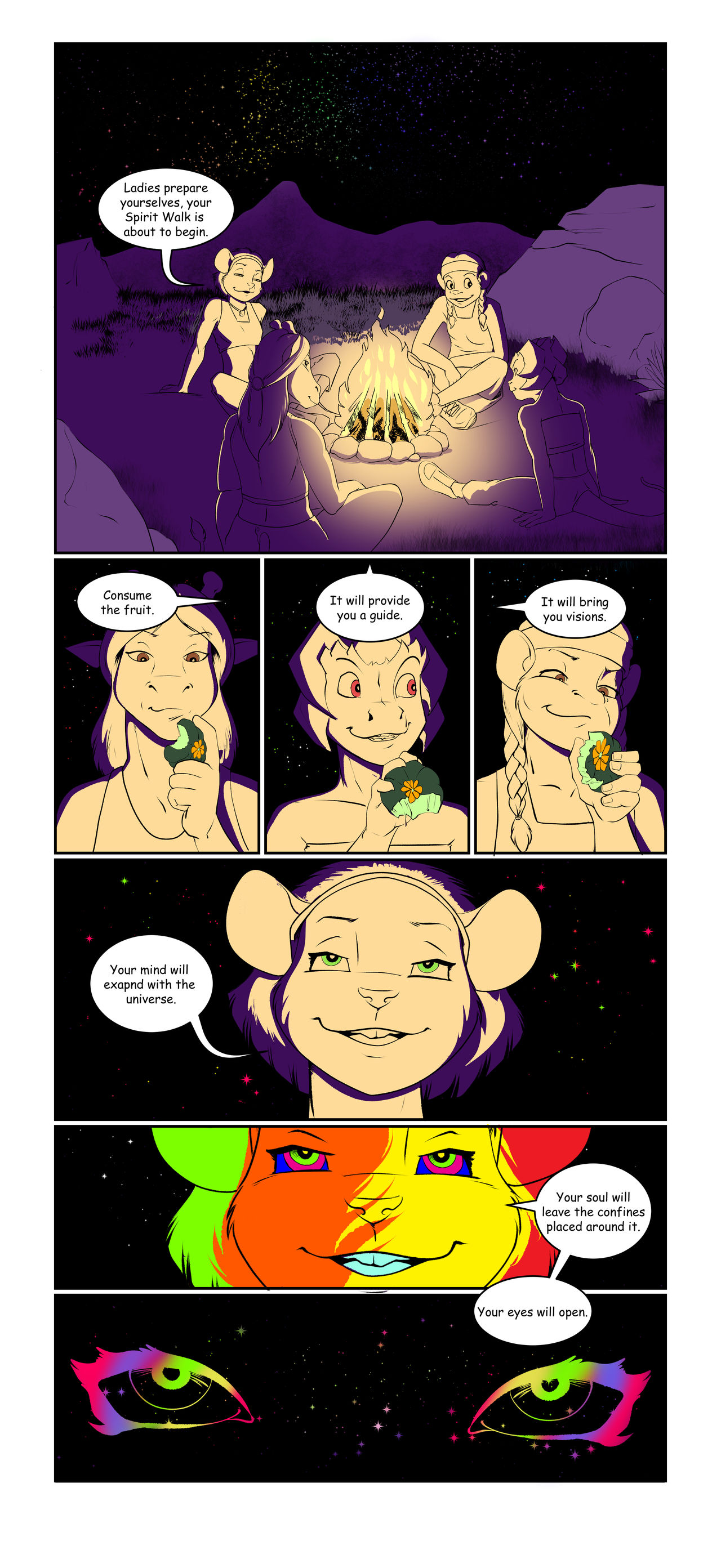 Spirit Walk page 1 full