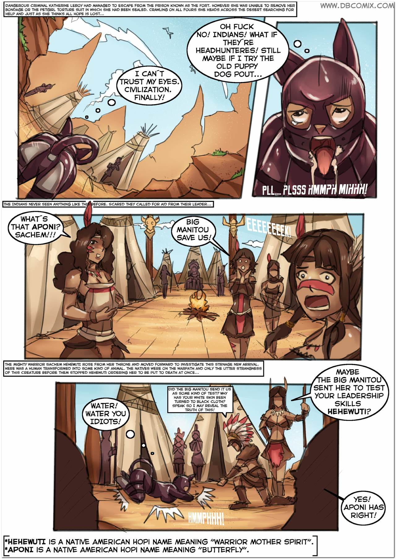 Boundy Hunter 5 - On the torture pole page 2 full