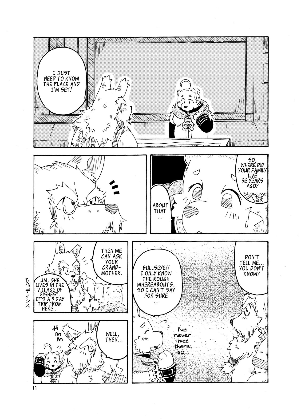 Hoshiyomi no Inu Tsukihami no Kuma 3 | The dog &amp; the bear: The poet of the stars &amp; the partaker of the moon 3 page 10 full