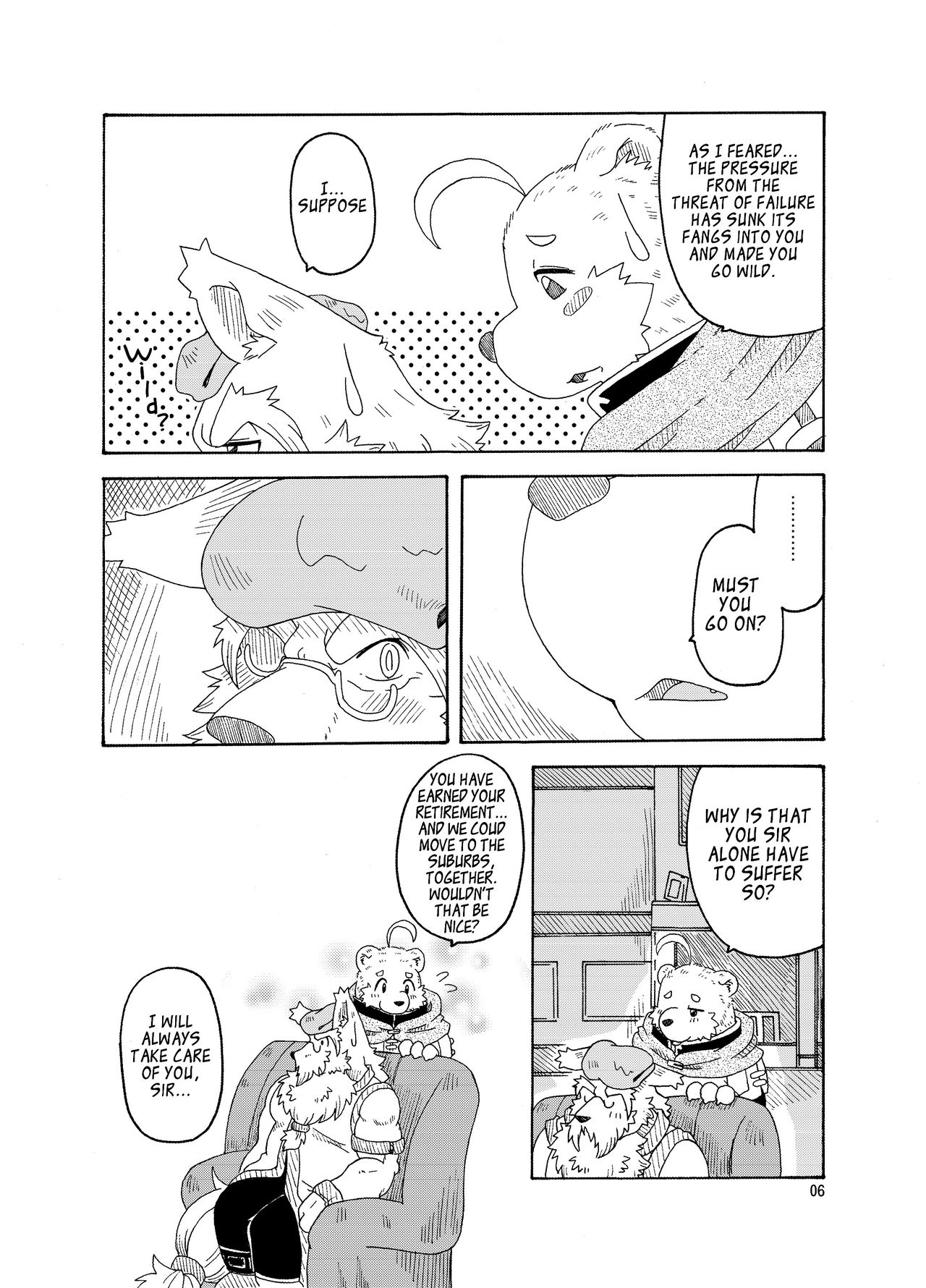 Hoshiyomi no Inu Tsukihami no Kuma 3 | The dog &amp; the bear: The poet of the stars &amp; the partaker of the moon 3 page 5 full
