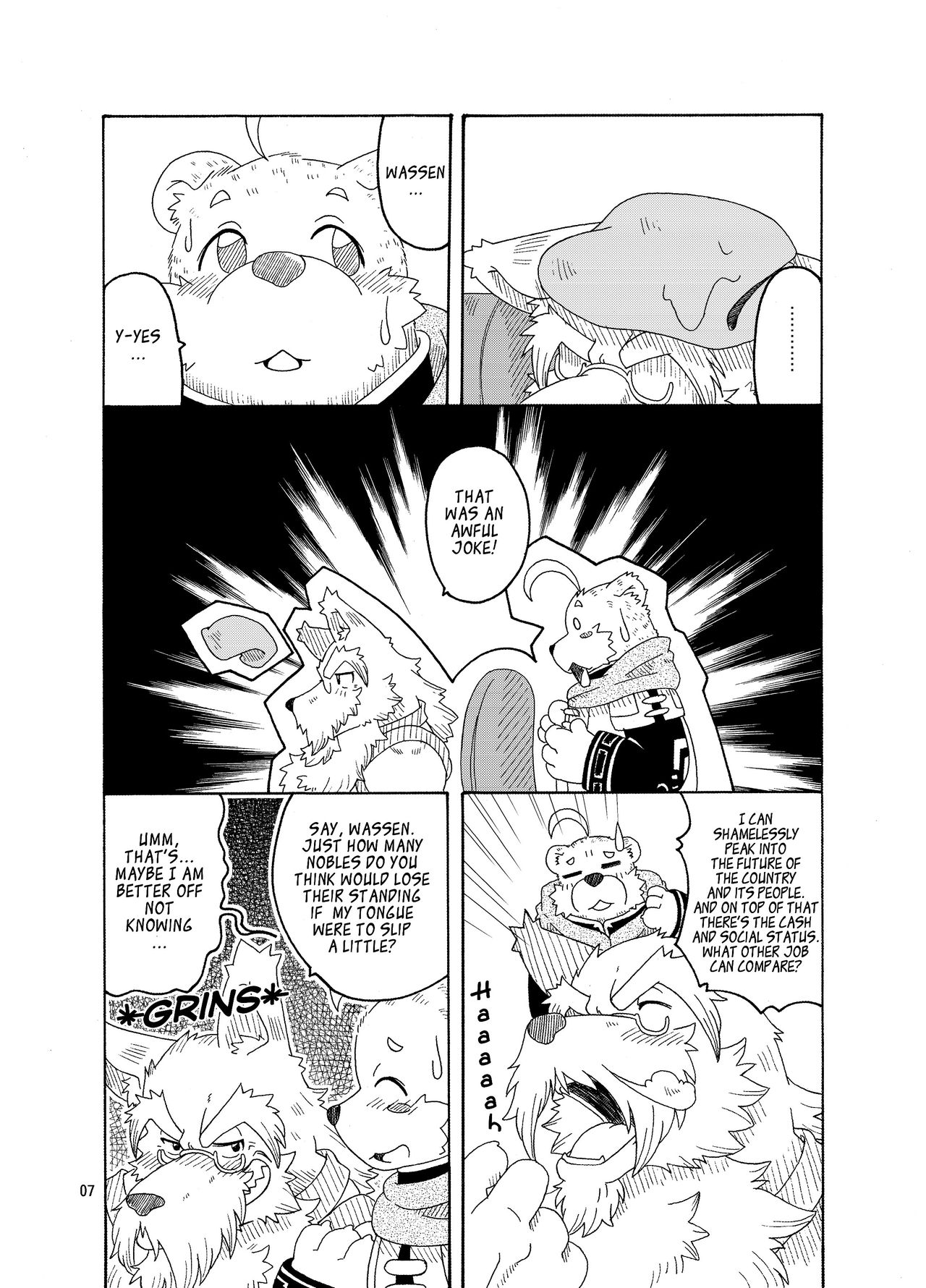 Hoshiyomi no Inu Tsukihami no Kuma 3 | The dog &amp; the bear: The poet of the stars &amp; the partaker of the moon 3 page 6 full