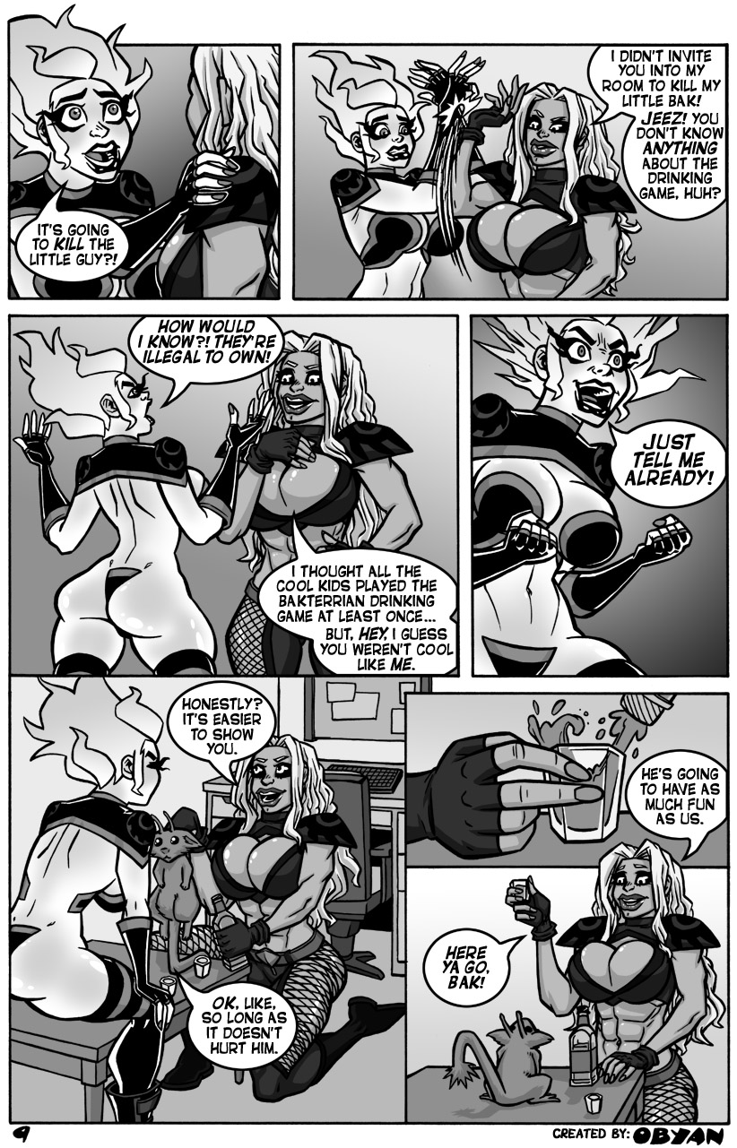 Black Comet Pirates: Lit page 10 full