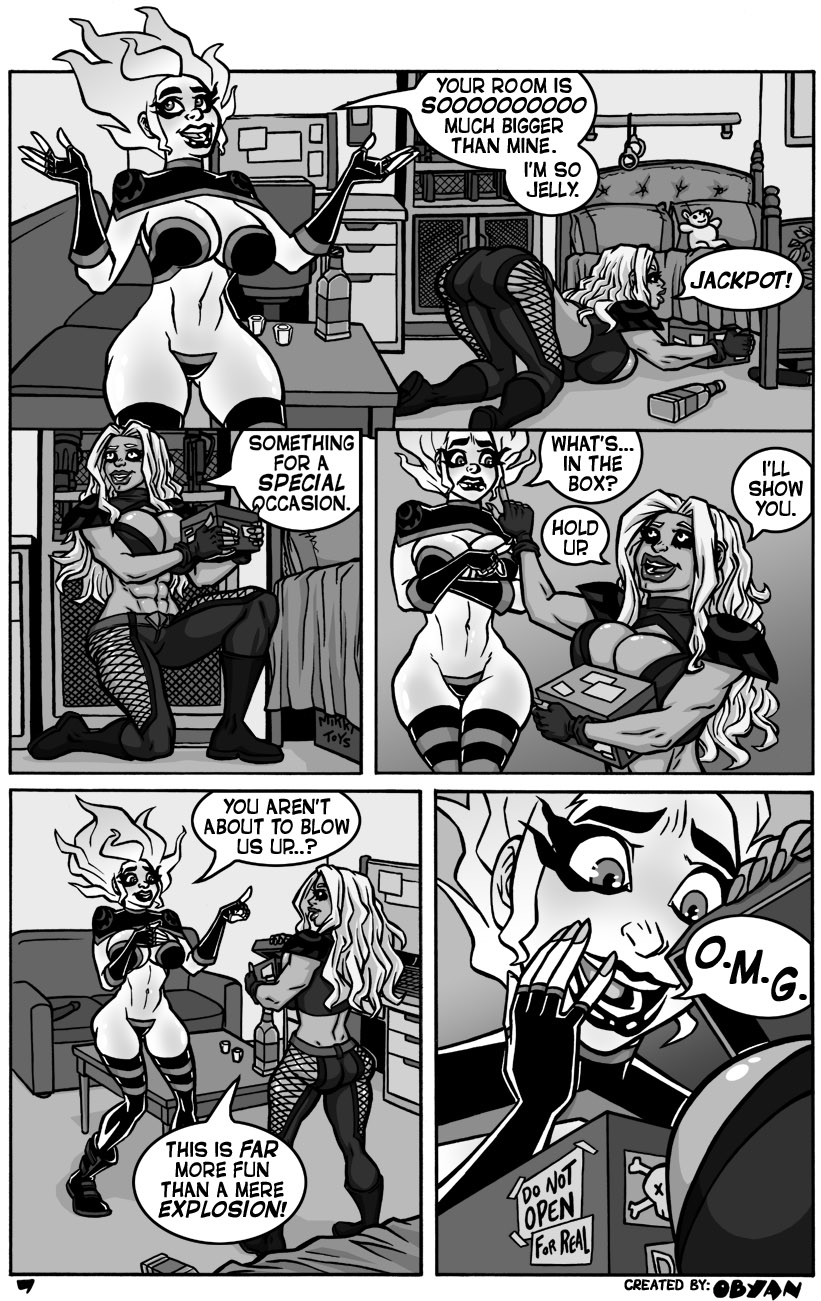 Black Comet Pirates: Lit page 8 full
