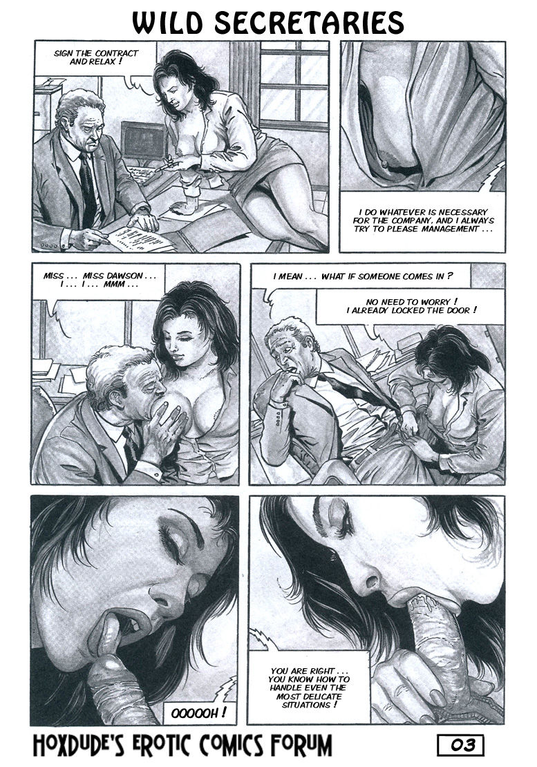 WILD SECRETARIES - BY CHRIS - ENGLISH TRANSLATION page 6 full