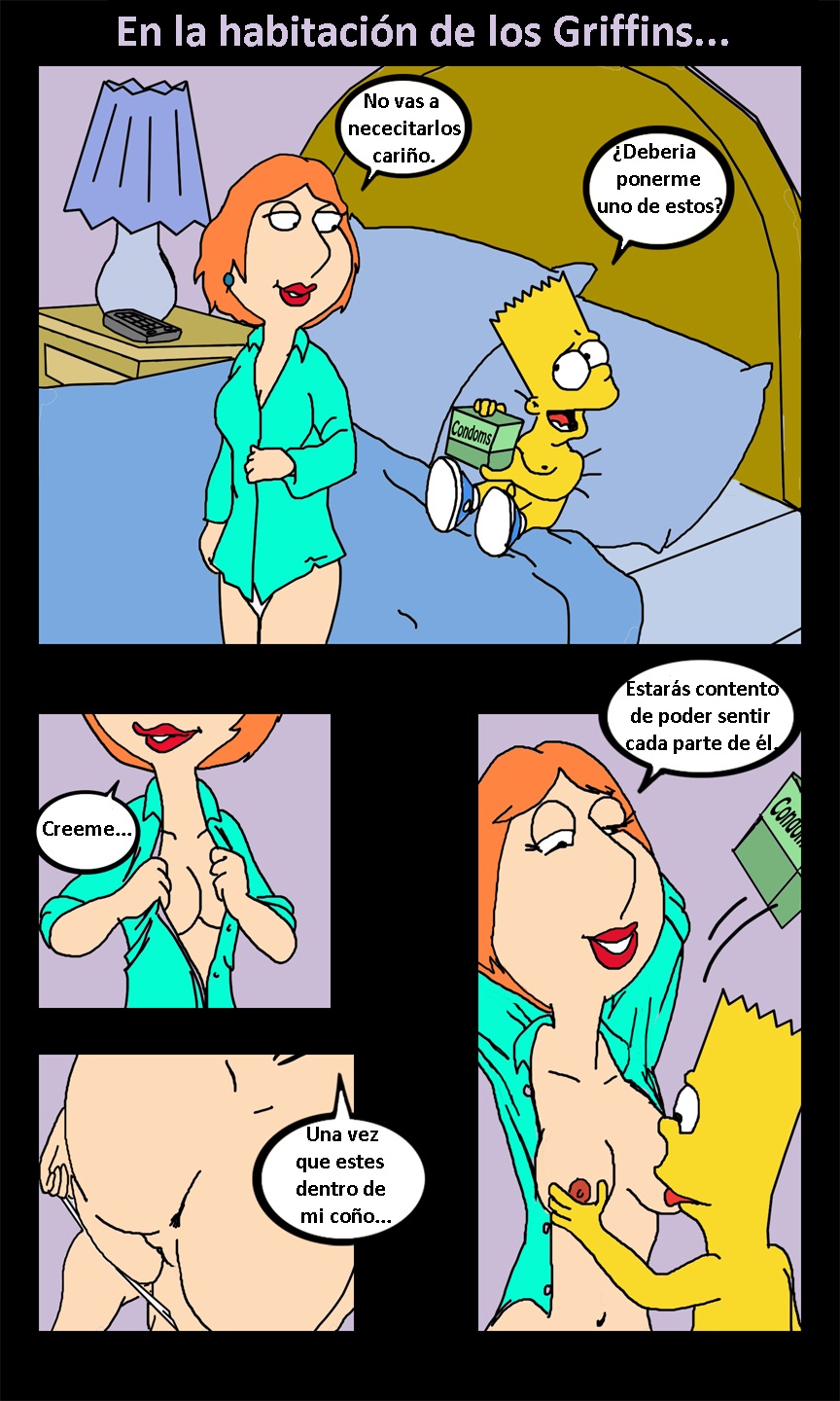 Comic xxx de "Los Simpsons" y "Padre de familia" - Asunto clasificado page 10 full