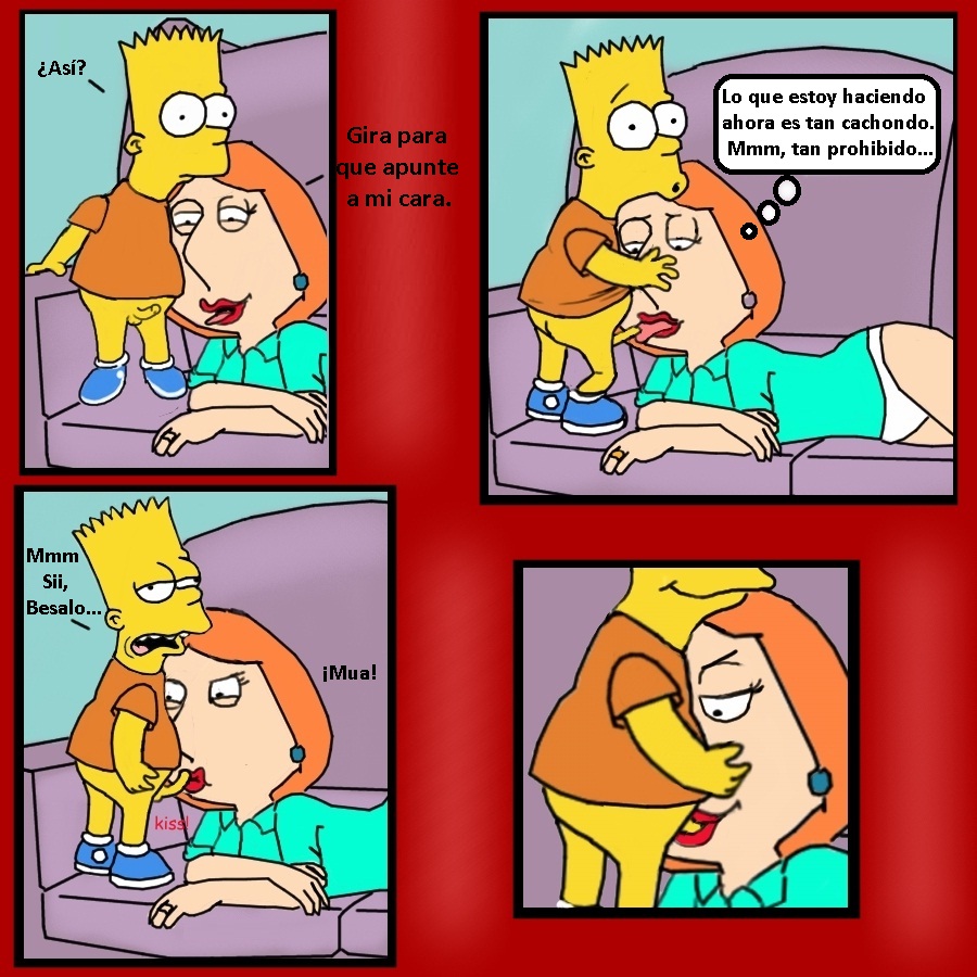 Comic xxx de "Los Simpsons" y "Padre de familia" - Asunto clasificado page 7 full
