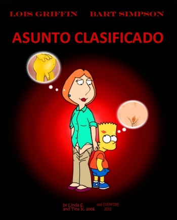 Comic xxx de "Los Simpsons" y "Padre de familia" - Asunto clasificado cover
