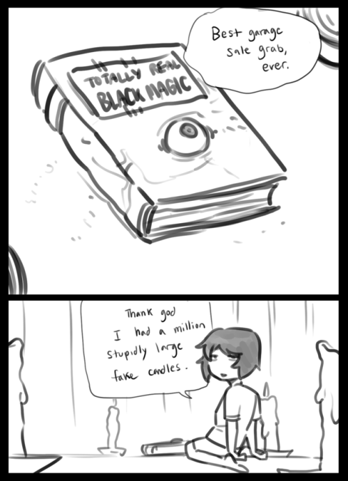 Totally Real Black Magic page 1 full