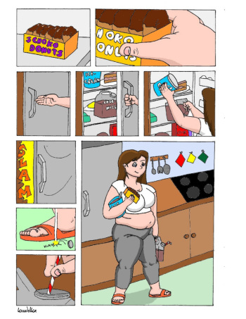 Maggie's fattening story cover