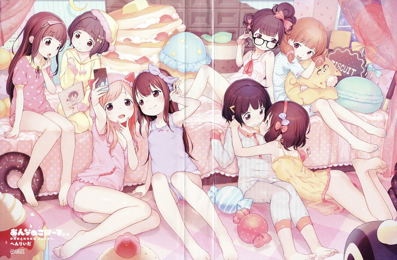 Onnanoko Party. | 여자아이 Party. page 5 full