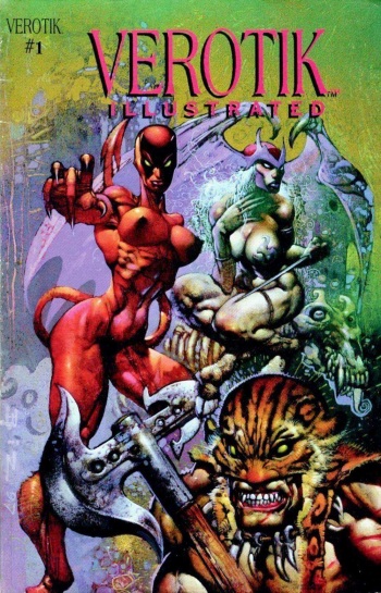 Verotik Illustrated 1 cover