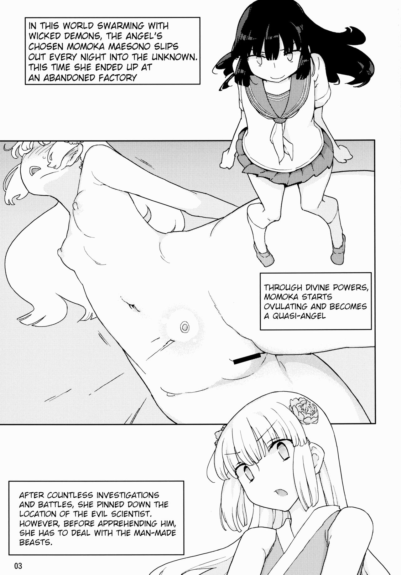 Henshin Heroine VS Aku no Kagakusha page 1 full