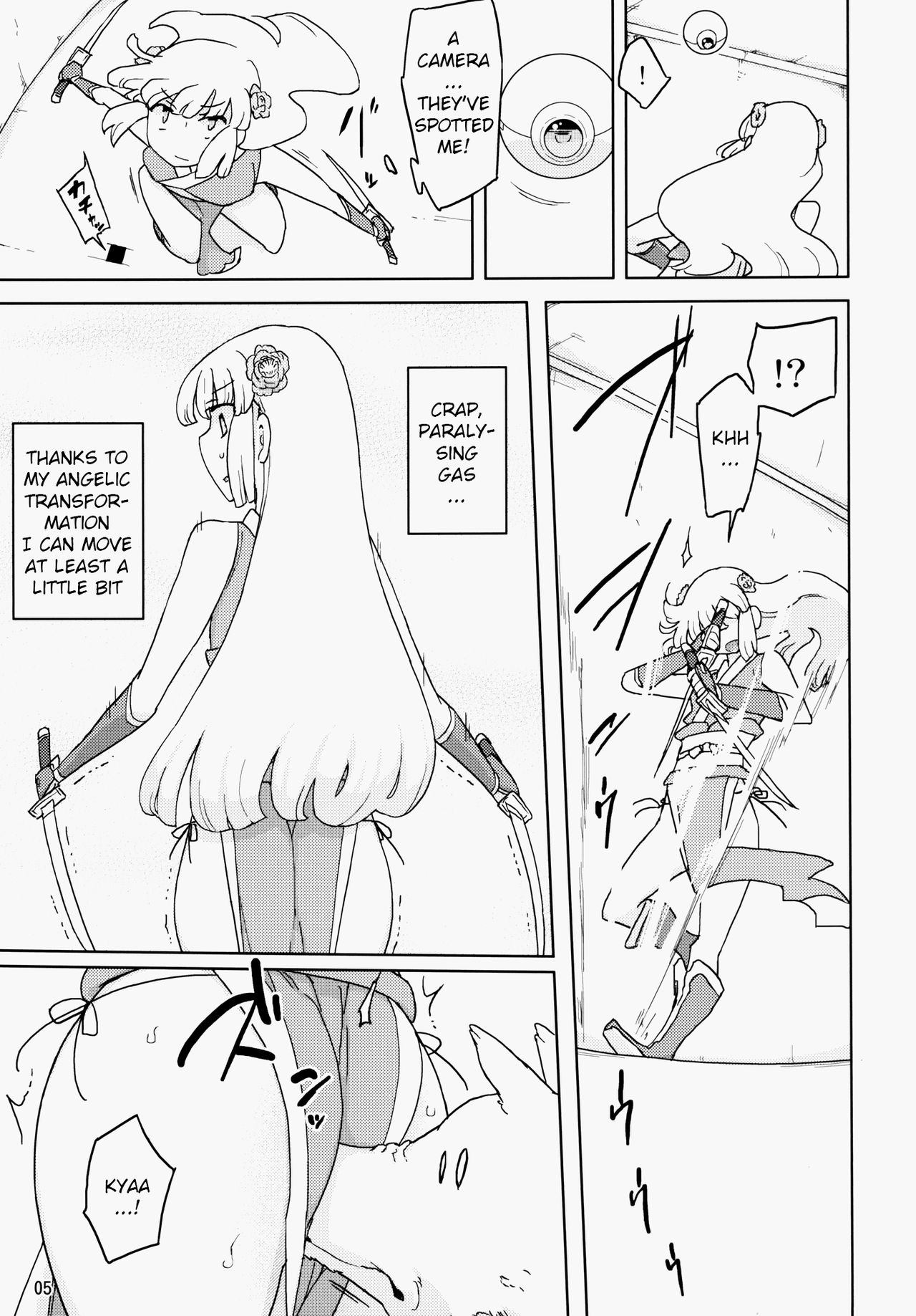 Henshin Heroine VS Aku no Kagakusha page 3 full