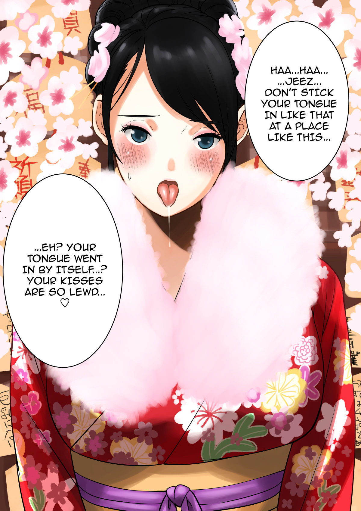 Hatsumoude Yagai de Bishoujo no Oppai page 10 full