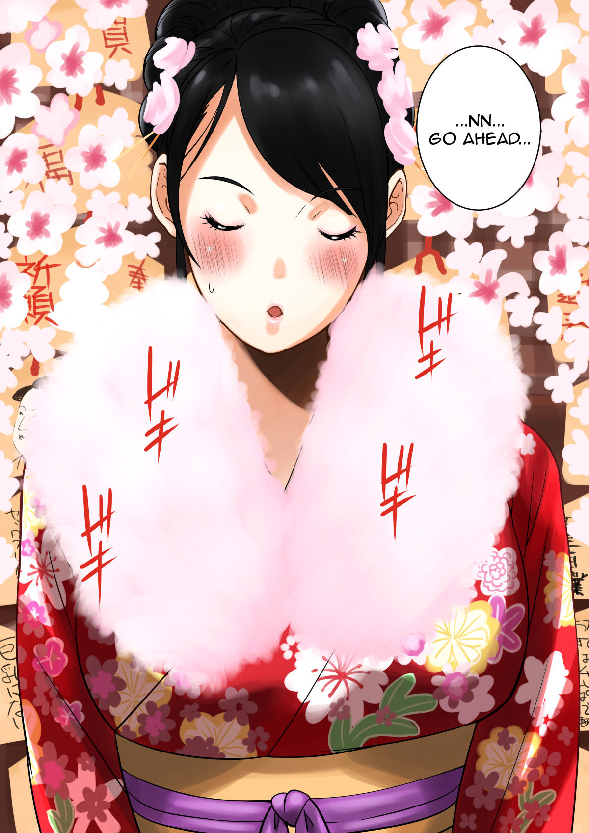 Hatsumoude Yagai de Bishoujo no Oppai page 7 full