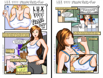 Lux Inc Filler Tank Top + Snuggles cover