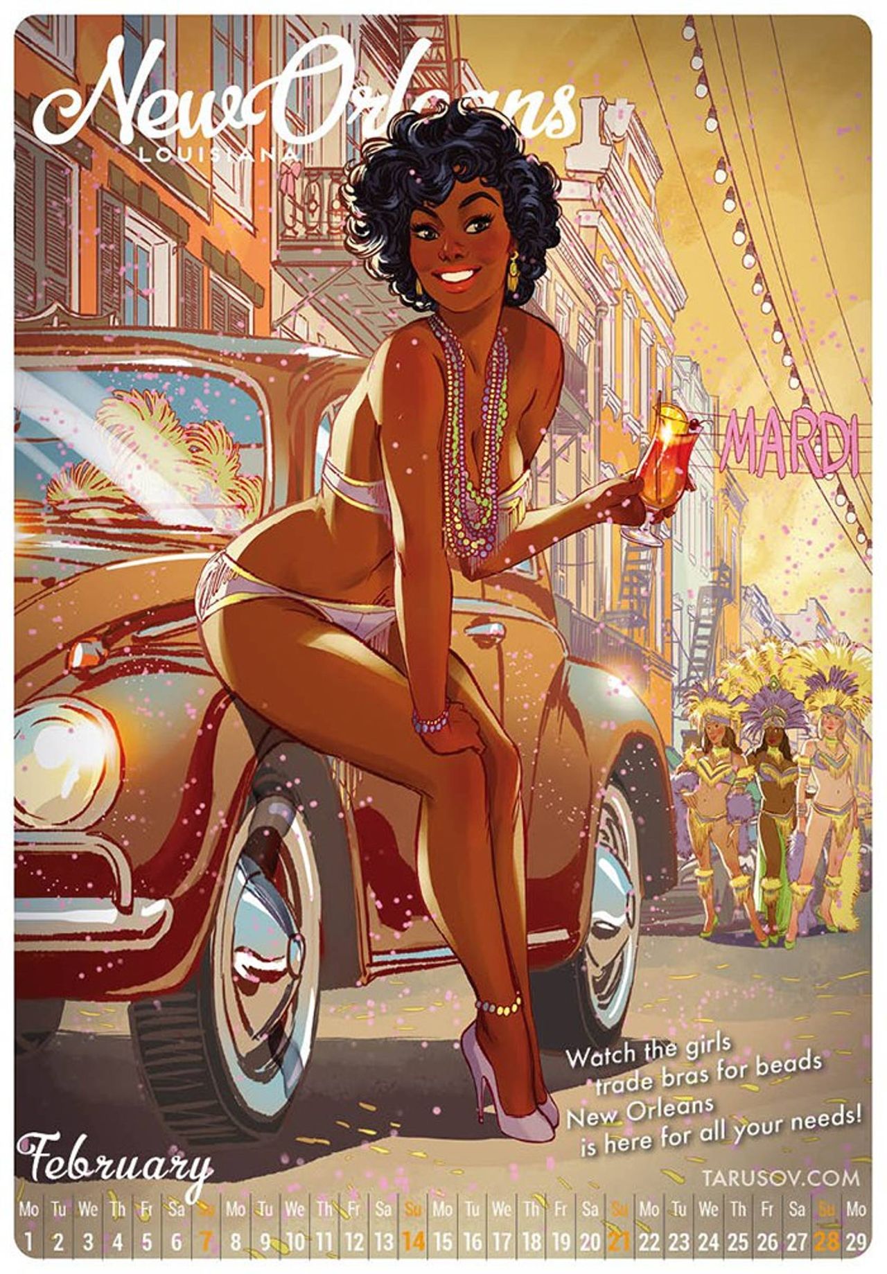 American Pinup Calender 2016 page 3 full