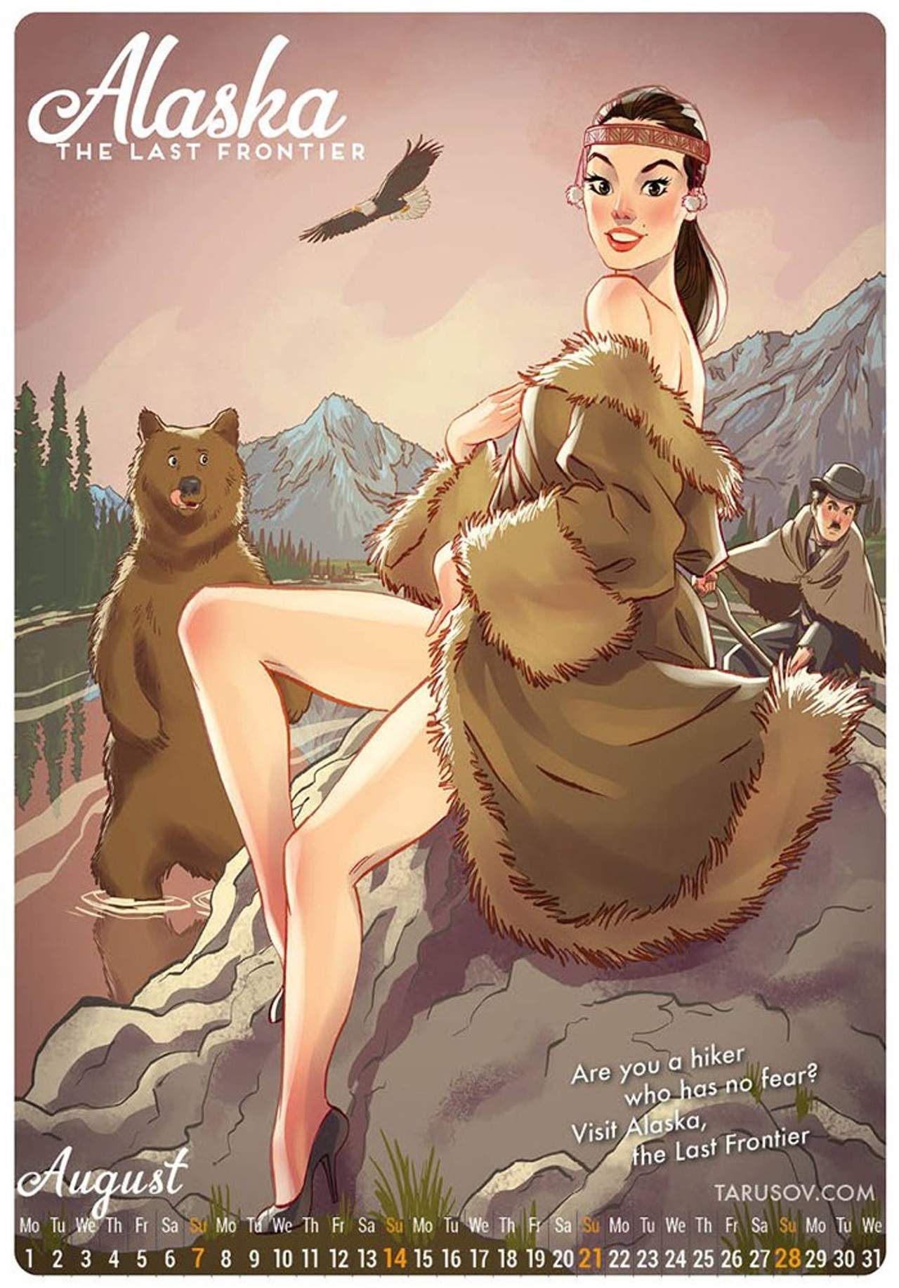 American Pinup Calender 2016 page 8 full