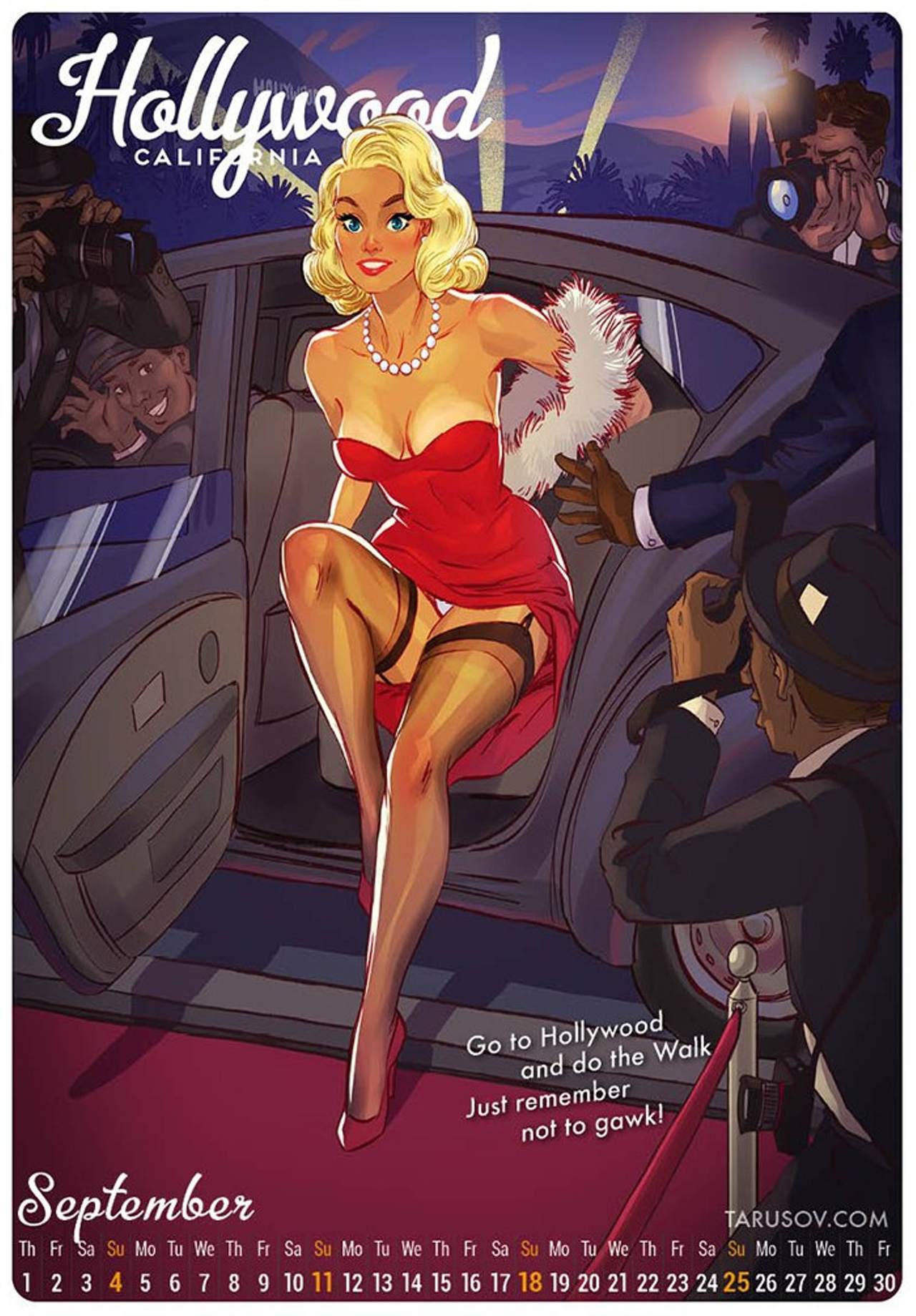 American Pinup Calender 2016 page 9 full
