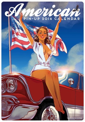 American Pinup Calender 2016 cover