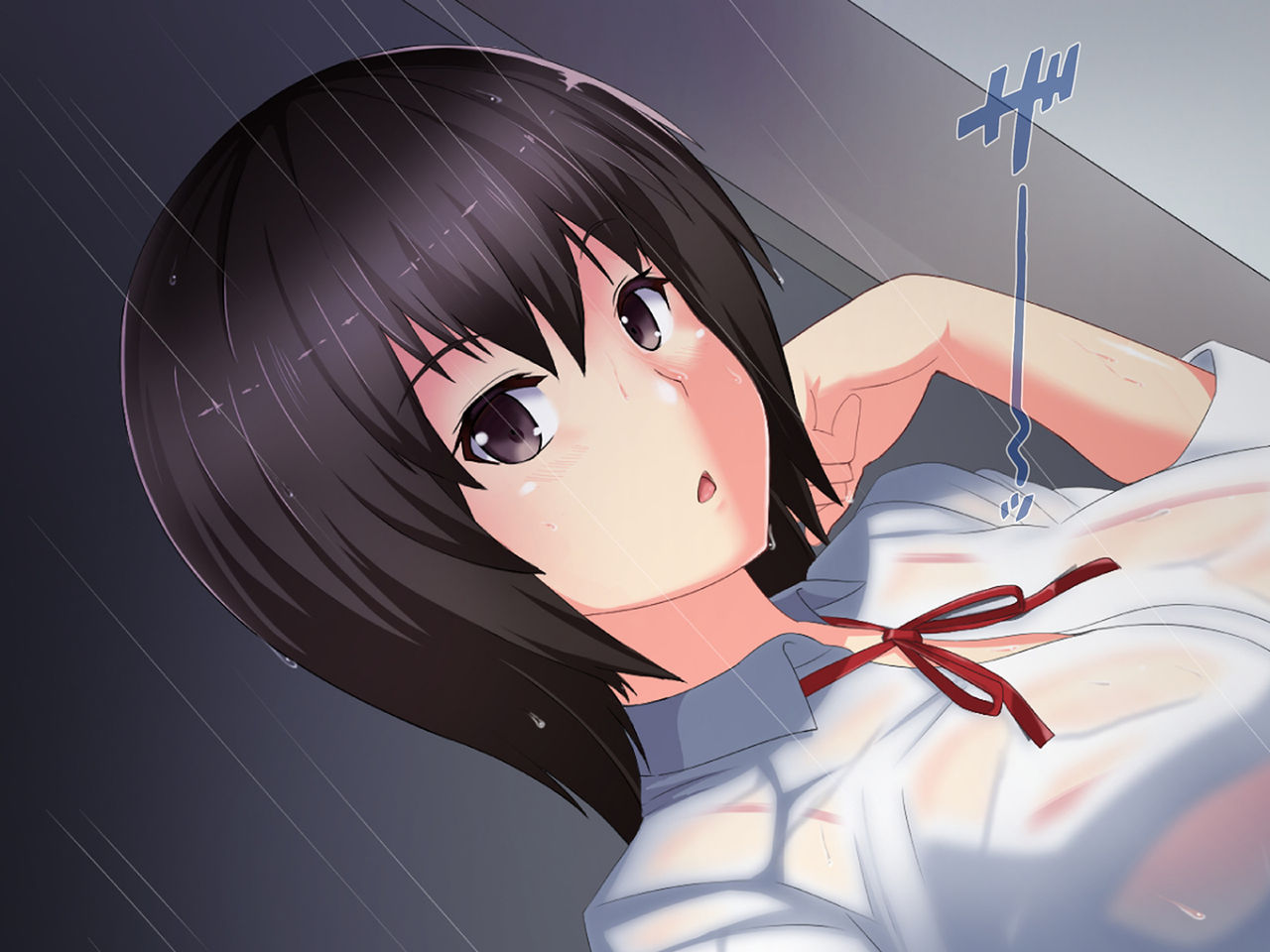 Kairaku Uten ~Kyonyuu Kouhai JK to Nuresuke SEX~ page 6 full