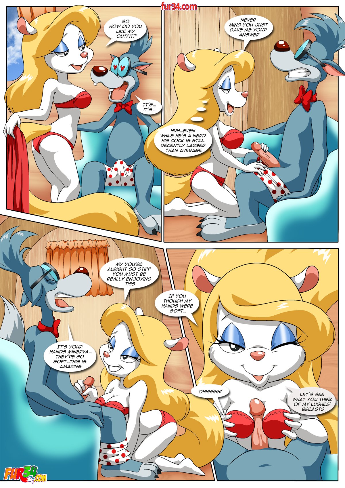 The Wolf Who Cried Mink page 8 full