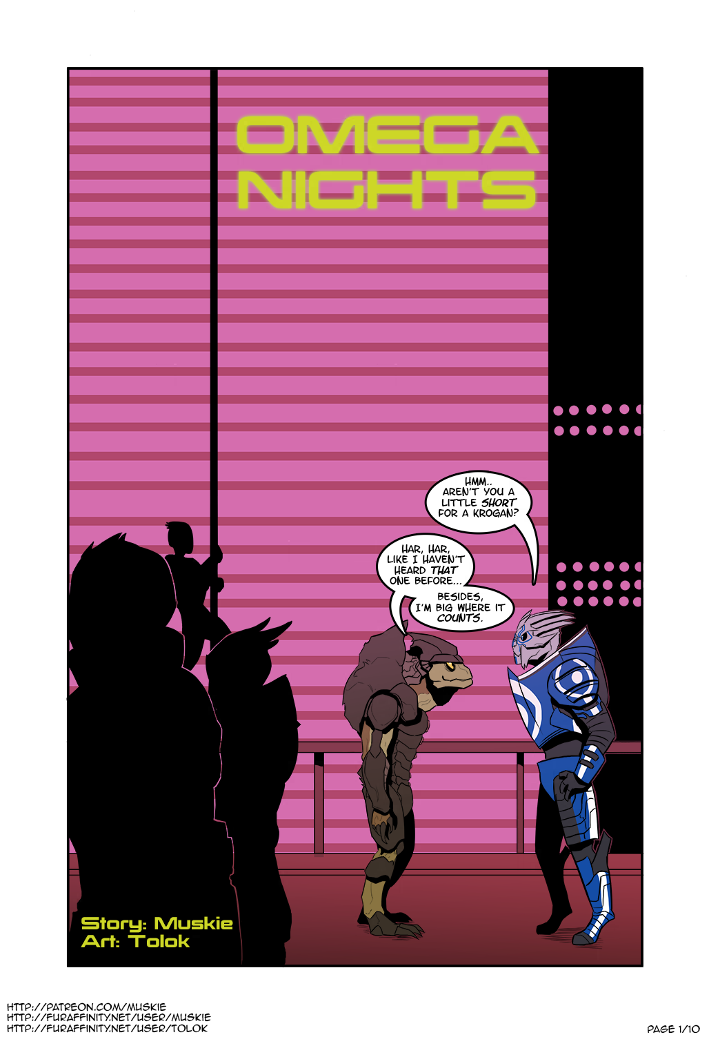 Omega Nights page 1 full