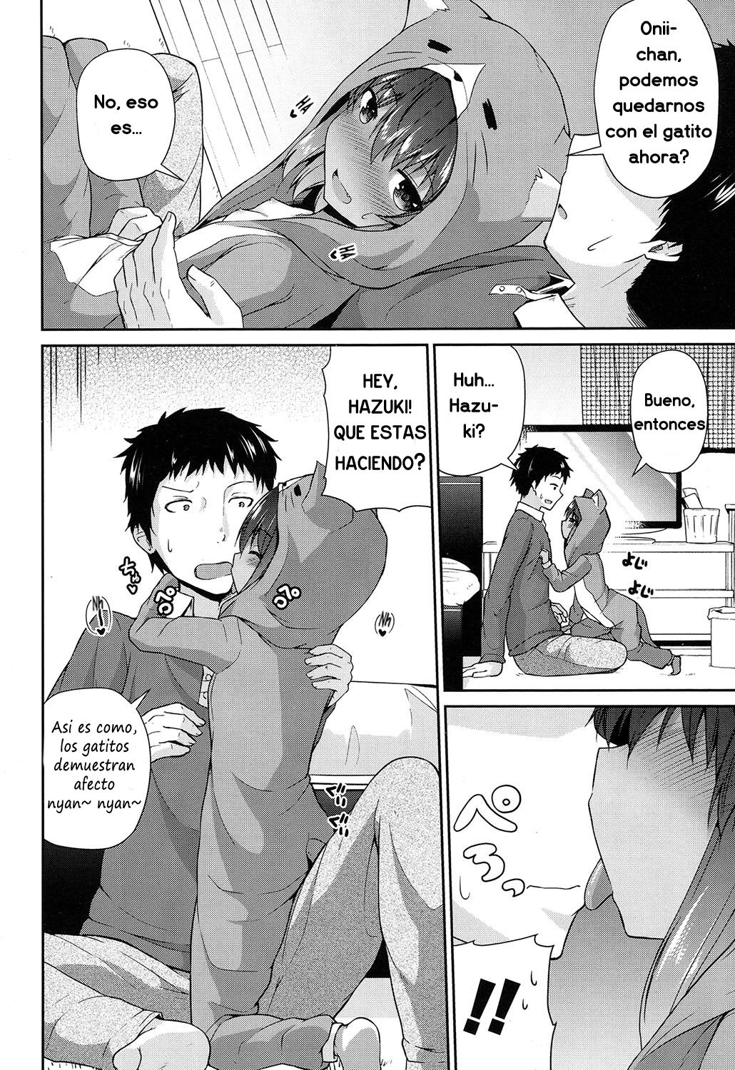Wagaya no Neko Jijou | Nuestra situacion de gato en casa page 5 full